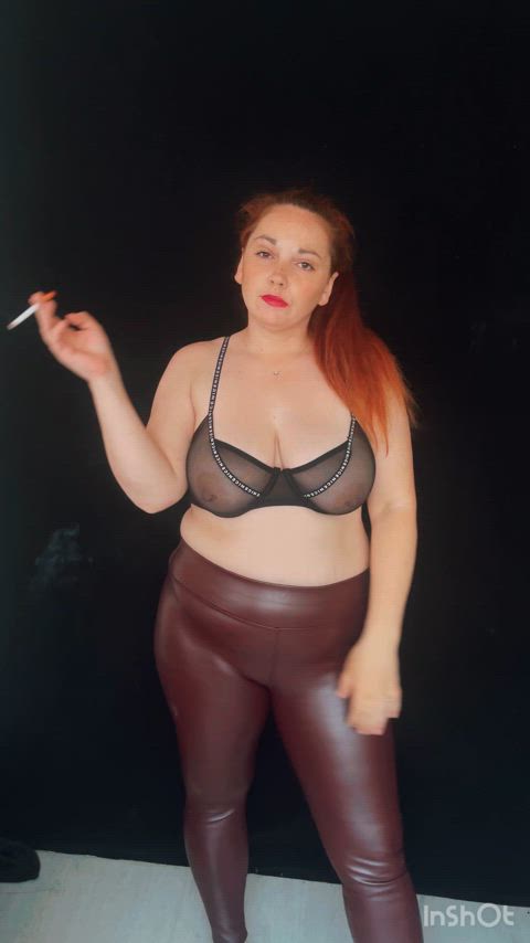 amateur big tits bra homemade natural tits onlyfans see through clothing smoking