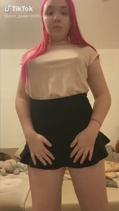 Chubby Teen TikTok gif