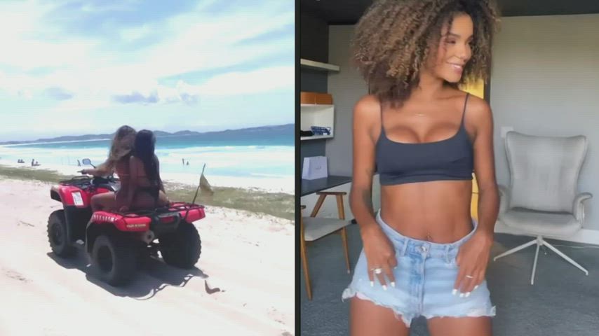 Ass Bikini Brazilian Dancing Ebony gif