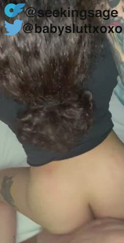 big ass doggystyle latina nympho gif