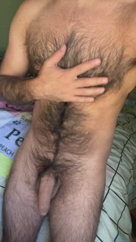 hairy hairy cock uncut gif