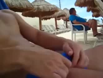 Amateur Beach Public gif