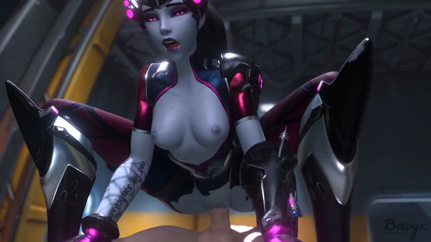 3d animation cowgirl overwatch rule34 small tits gif