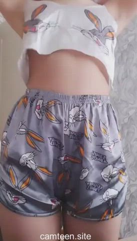 18 years old ass babe cute nsfw nude pussy solo teen tiktok gif