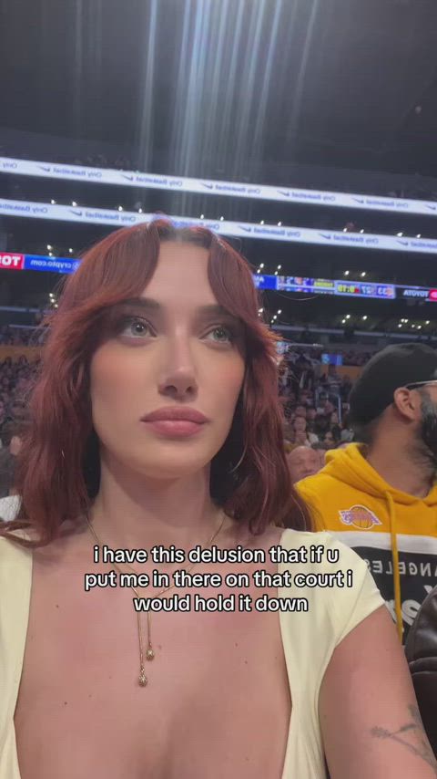 At Lakers-Nuggets Game 4 - TikTok - April 28