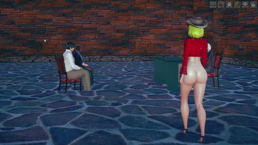 animation bottomless exhibitionism gif