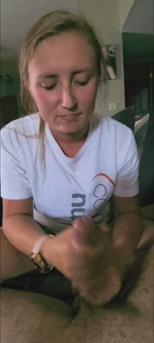 Waiting for that cum?