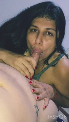 blowjob masturbating natural tongue fetish gif