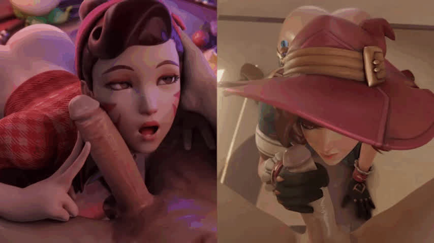 Split Screen JOI [Overwatch]