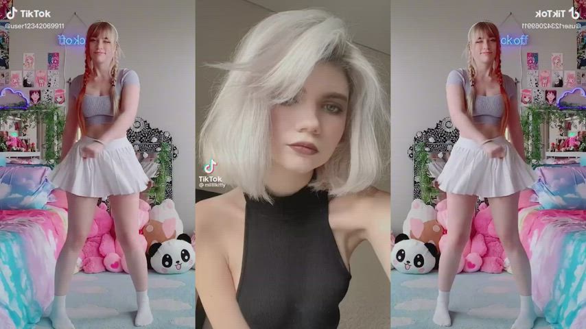 big tits boobs gamer girl pmv split screen porn tiktok tits r/splitscreenedits r/tiktits