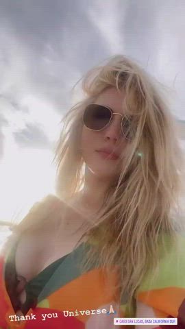 Bikini Cleavage Katheryn Winnick gif