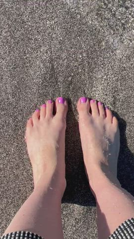 Toes in the water