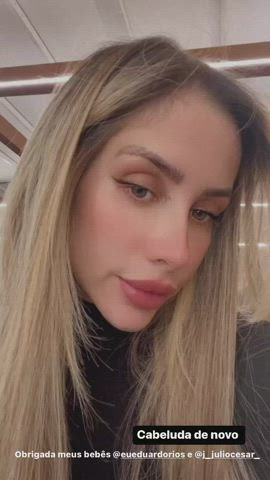 blonde brazilian brown eyes celebrity facial goddess hair labia tease tiktok gif