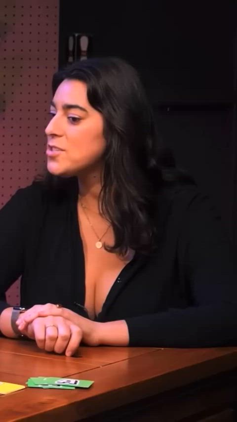 big tits boobs cleavage milf tits gif