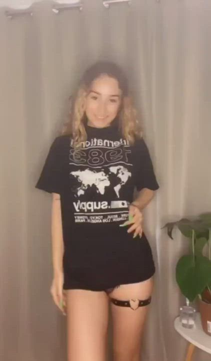 Clothed Naked TikTok gif