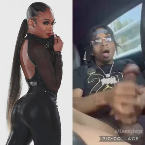 ass babecock ebony gif