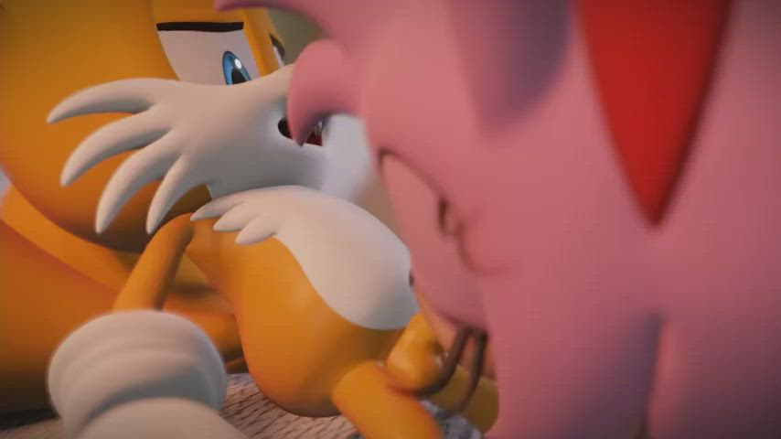 3D Amy Rose Animation Rule34 gif