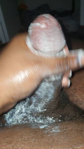 big dick ebony jerk off gif