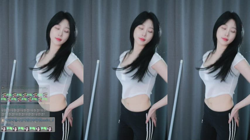 asian big tits dancing korean gif