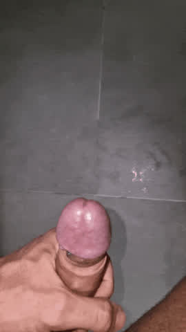 Cumshot after edging