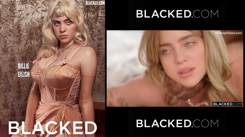 Billie Eilish for BLACKED.COM in "Blonde Bombshell"