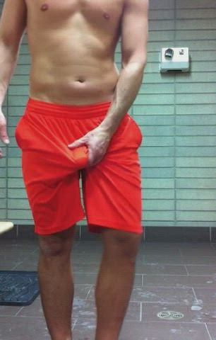 erection exhibitionism exhibitionist flashing locker room male masturbation masturbating