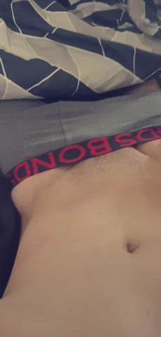 bwc jerk off male masturbation solo tease uncut gif