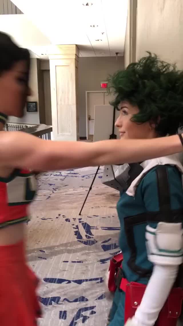 Gotta love Deku #bokunoheroacademiacosplay #bokunoheroacademia #cosplay #foryou