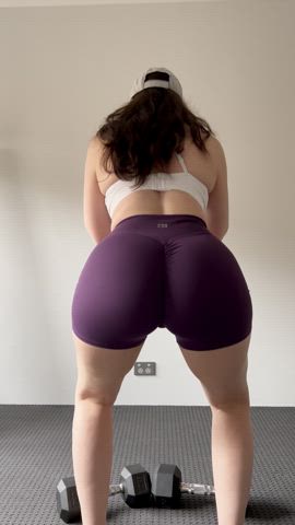 ass gym leggings gif