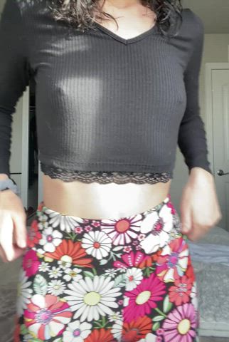 Pants Petite Tiny Tits gif