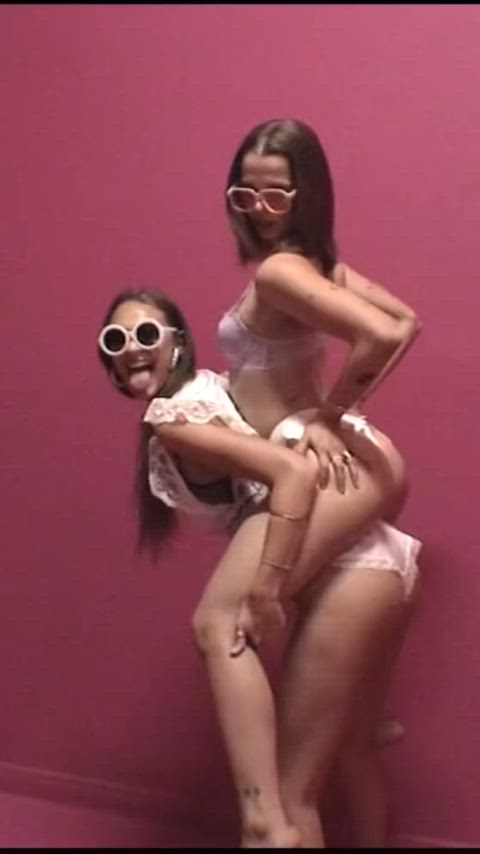 ass celebrity cute tease tiktok tits gif