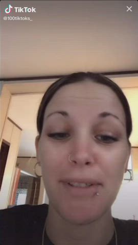 Cum In Mouth Eye Contact Facial TikTok Tongue Fetish gif