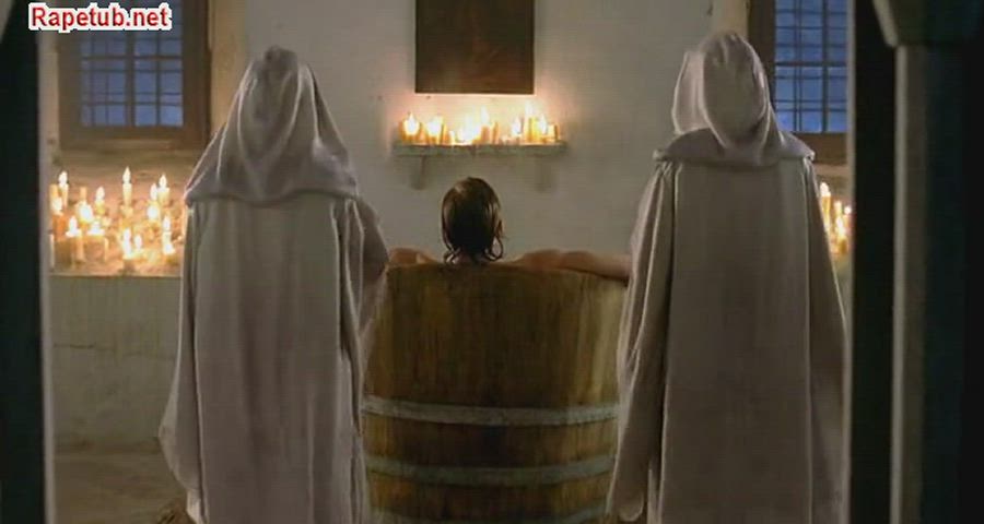 Bathtub Naked Nun gif