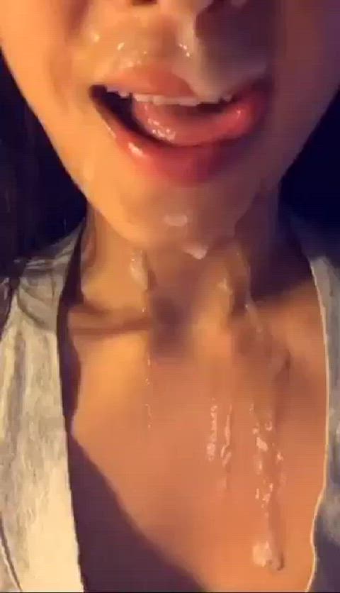 cum cum in mouth cumshot facial gif