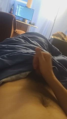 Big Dick Cock Cock Worship Masturbating gif