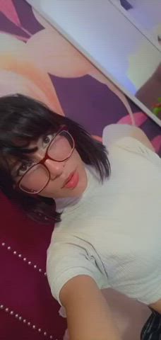 amateur ass camsoda camgirl glasses sex stockings tiny gif