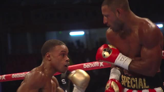 Errol Spence's relentless assault on Kell Brook