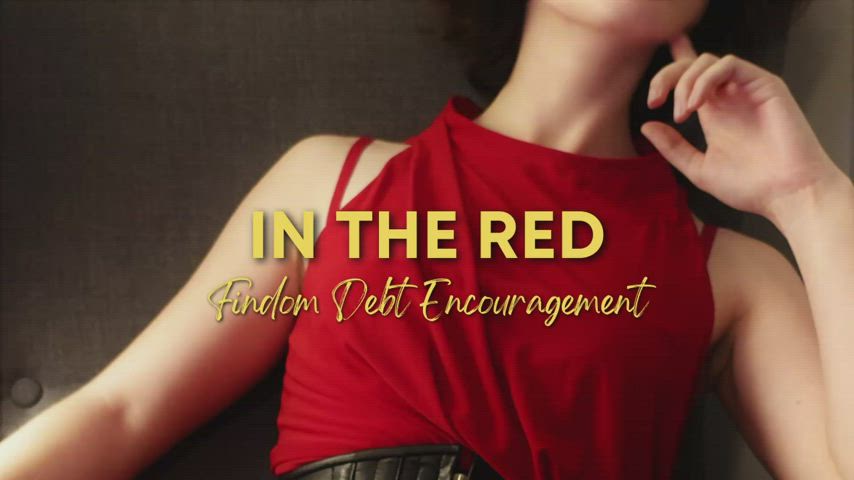 IN THE RED. My newest clip is out on all my platforms. I know you've been tempted