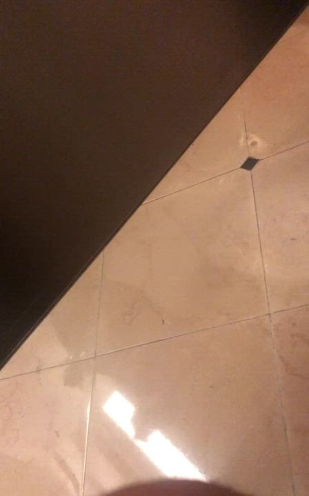 Bathroom Jerk Off Public gif