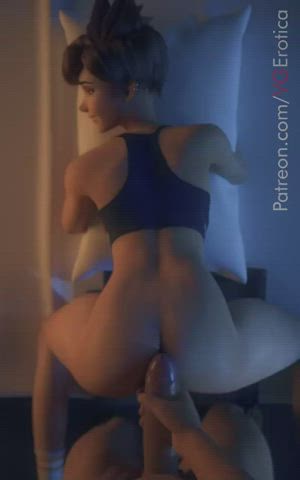 3D Anal Animation Doggystyle POV gif