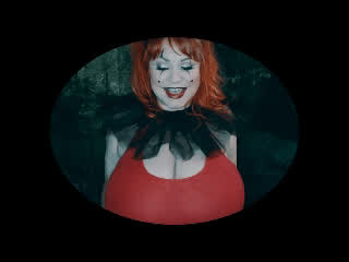 BBW Big Tits Chubby Cosplay Curvy Halloween Mature Redhead Samantha 38g gif