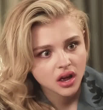 Celebrity Chloe Eye Contact Lips gif