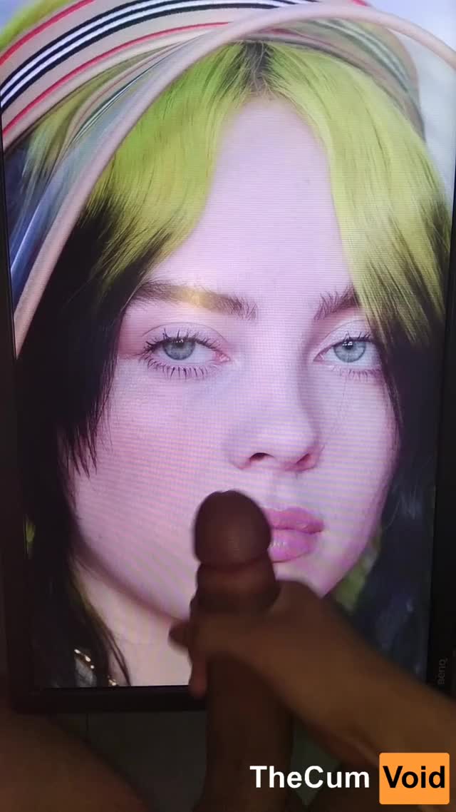 Cum Tribute Billie Eilish (Full video in comments)