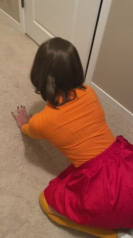 asian ass halloween gif