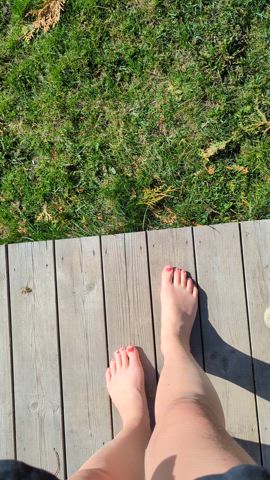 dirty feet feet feet fetish outdoor gif