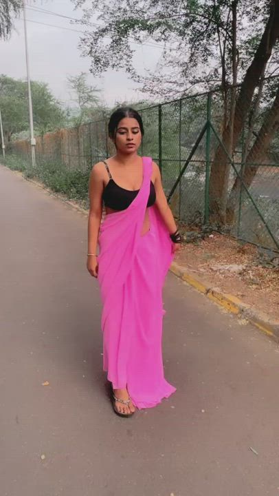 18 Years Old Big Tits Saree gif