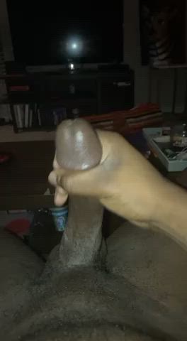 bbc big dick cock cum cumshot male masturbation masturbating solo gif