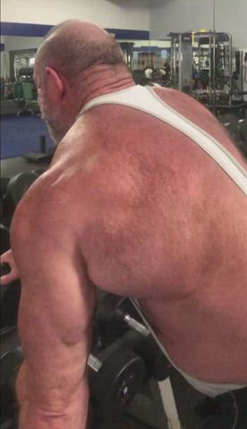 Daddy Hairy Muscles gif