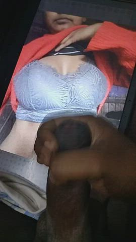 asian bollywood bouncing tits cumshot huge tits gif