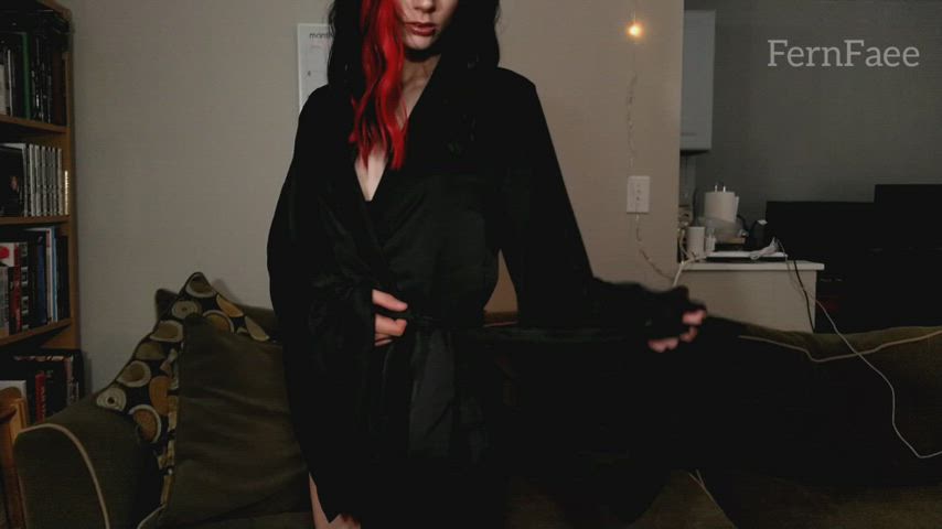 Wanna see what's under my robe?